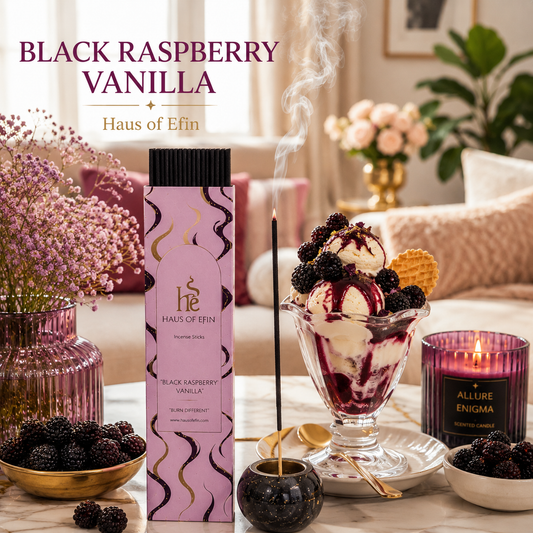 Black Raspberry Vanilla – Black Raspberry Plum Vanilla Incense Sticks