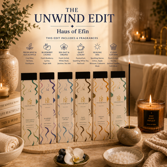 The Unwind Edit – Premium Spa & Wellness Incense Collection