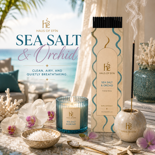 Sea Salt & Orchid Incense Sticks