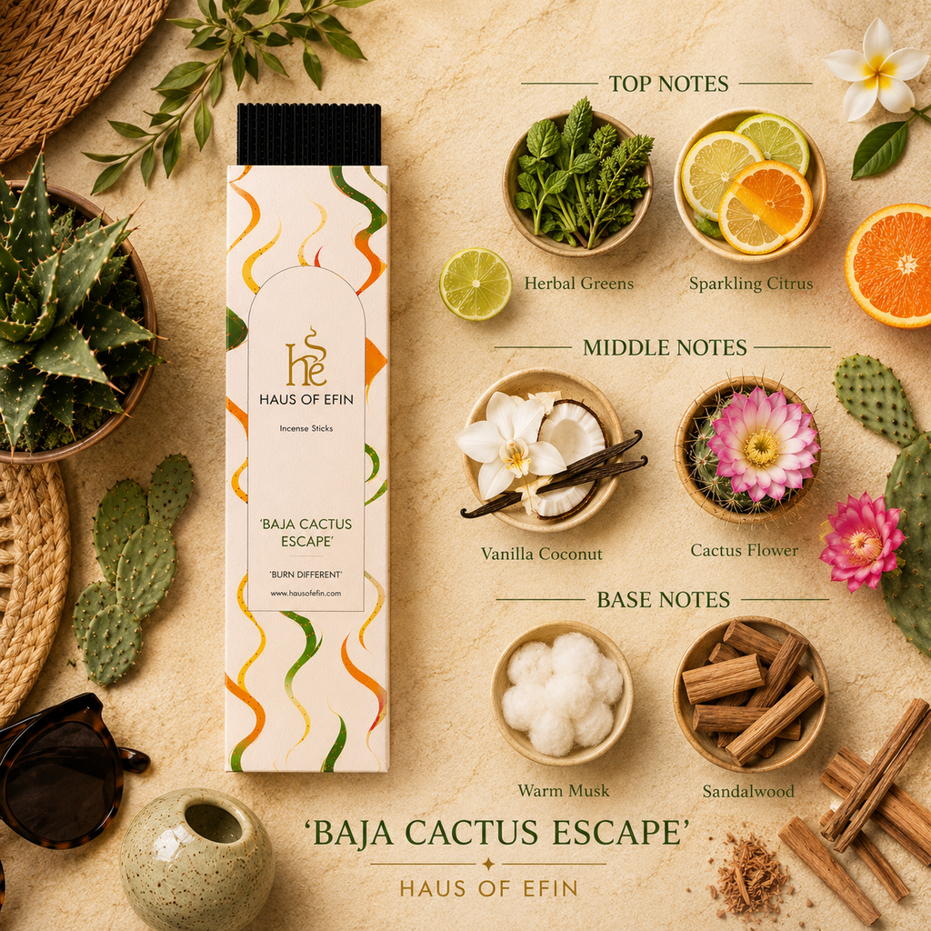 Baja Cactus Escape Incense Sticks