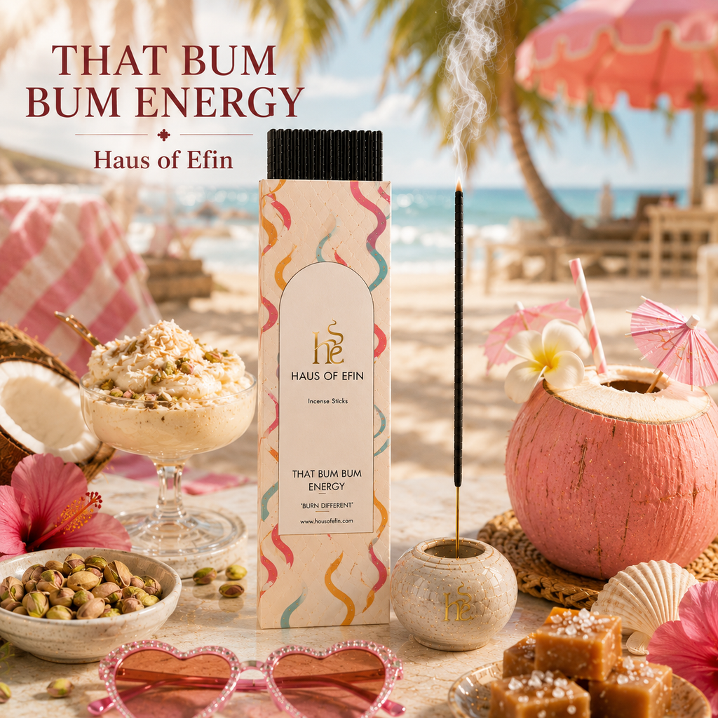 That Bum Bum Energy-Pistachio Coconut Salted Caramel Incense Sticks