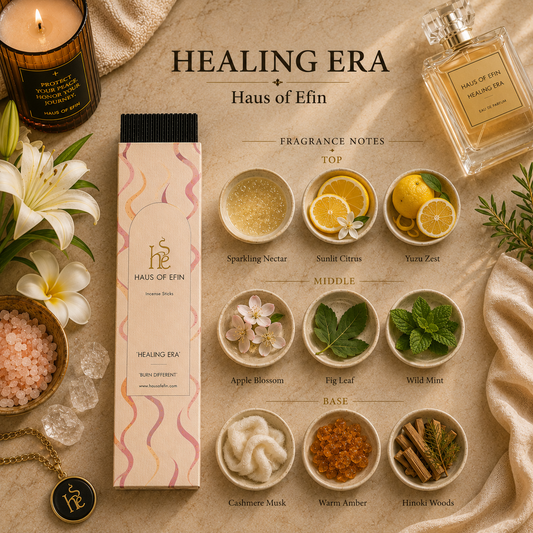 Healing Era – Citrus Cashmere Hinoki Incense Sticks